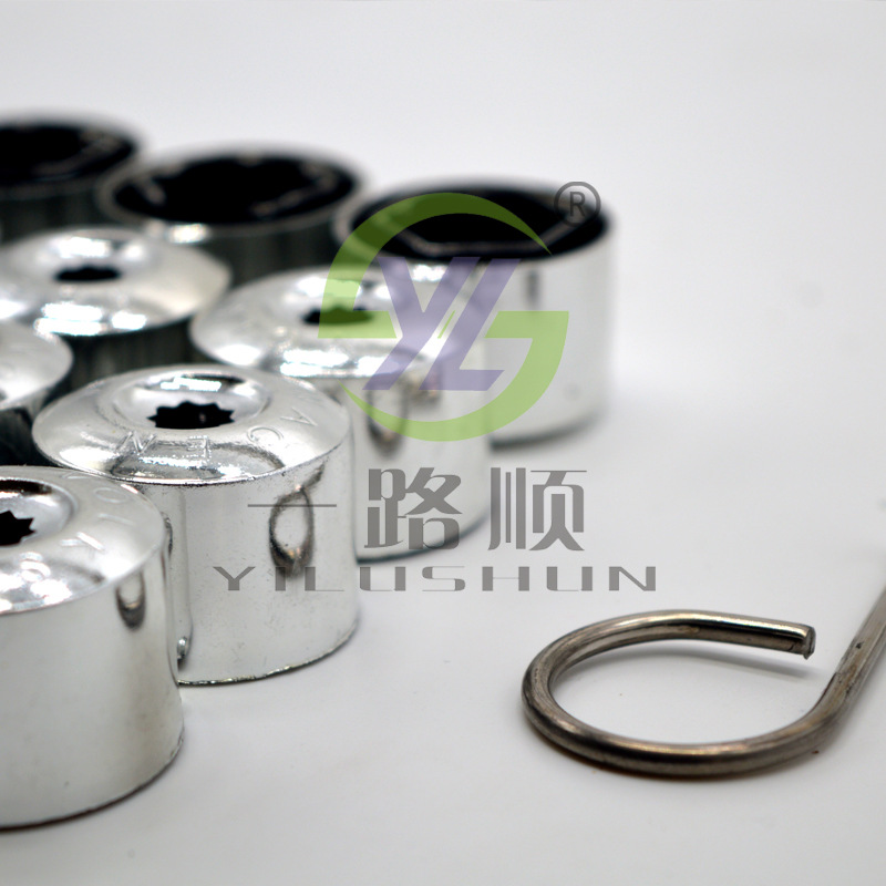 Aplicable a Volkswagen nuevo Jetta Golf Bora sagitar magotan C neumático perno antirrobo interior redondo tapón de rosca t44