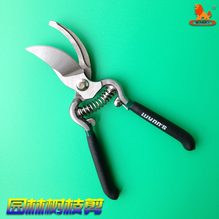 威力狮品牌 8寸200MM园林园艺果树果枝剪子 树枝剪 修花剪刀 W860