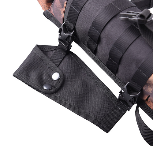 Cylindrical quiver bag, wear-resistant bow bag, outdoor tactical bow, recurve bow, camouflage quiver, hunting storage bag wholesale