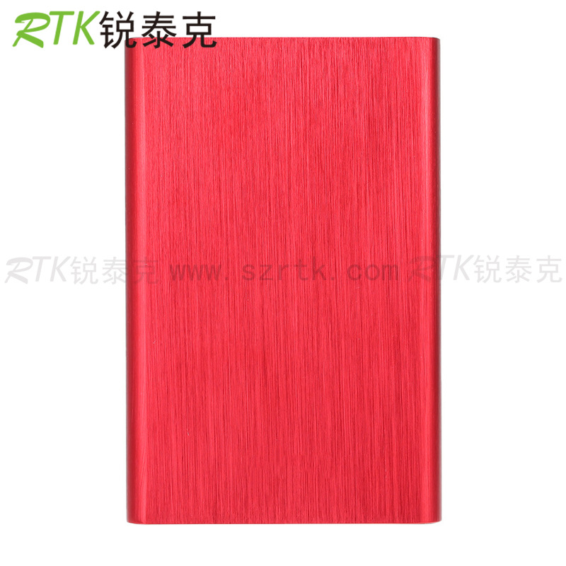 Caja de disco duro de Anyingke Caja de disco duro móvil de estado sólido SSD de absorción de impactos de Marco medio de 2,5 pulgadas sin herramientas opcional