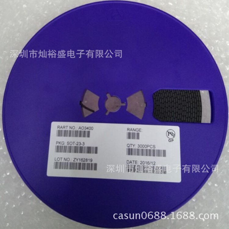 现货 AO3400 丝印A09T 场效应管 SOT23 3400 N沟道MOS管