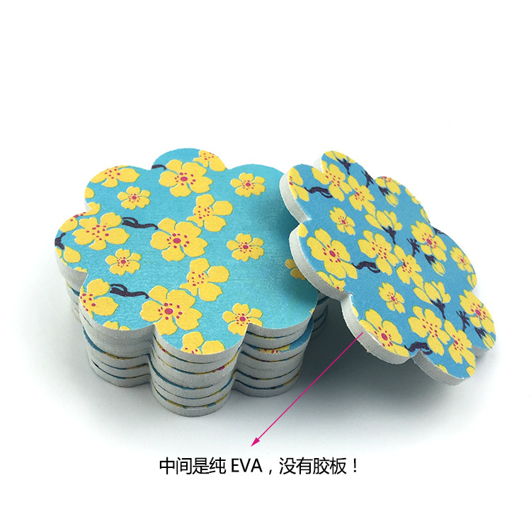 Taobao popular melocotón lima de uñas sin placa de pegamento lima de uñas pieza 6,5*6,5 cm traje de uñas regalo