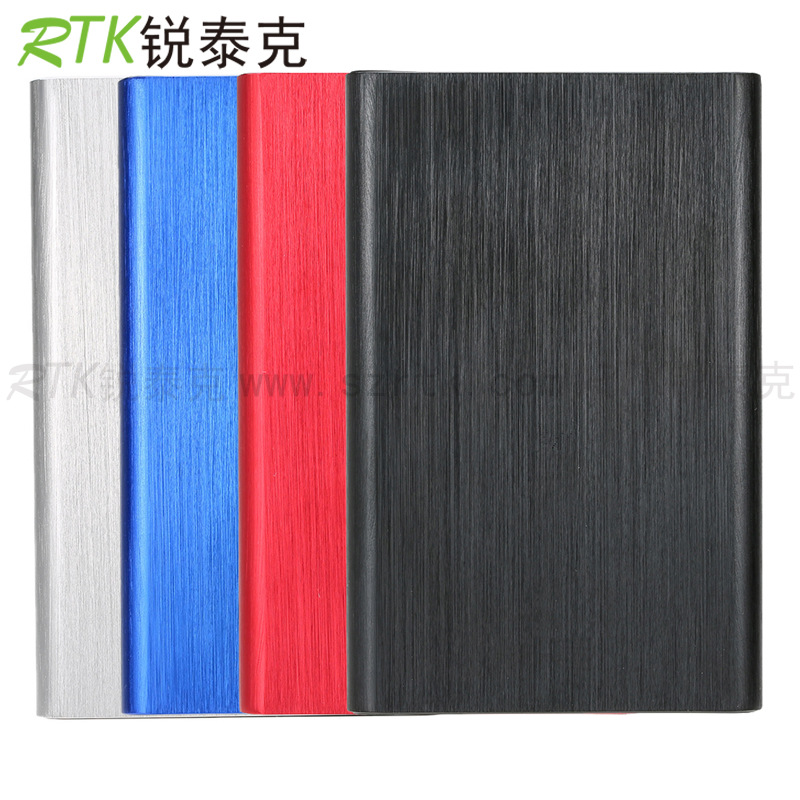 Caja de disco duro de Anyingke Caja de disco duro móvil de estado sólido SSD de absorción de impactos de Marco medio de 2,5 pulgadas sin herramientas opcional