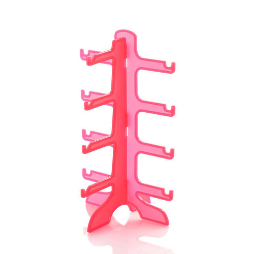 4 pairs of colorful transparent plastic glasses frames, sunglasses display rack, glasses store sunglasses display rack counter top