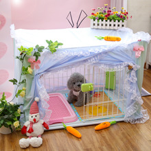 仙款公主范加大网泰迪纱笼罩 IRIS爱丽丝围栏可用 宠物狗狗防蚊帐