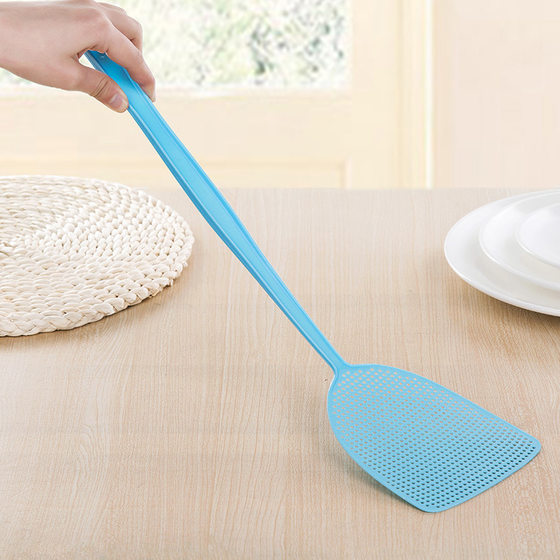 Fly swatter wholesale factory direct thick plastic swatter mesh durable summer long handle fly swatter mosquito swatter
