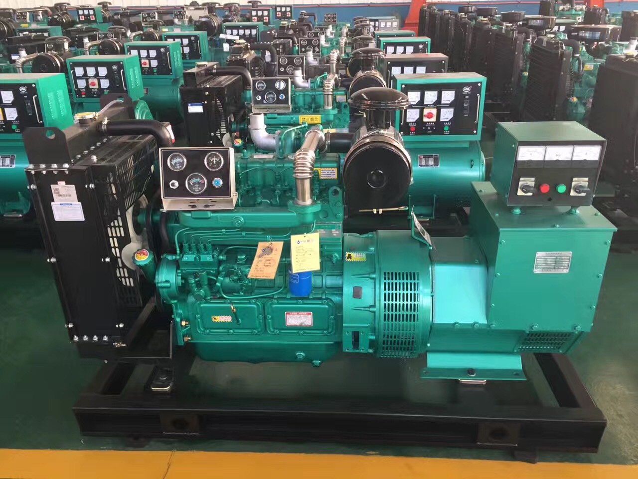 ZH4105系列潍柴柴油机 50千瓦潍柴纯铜无刷机组