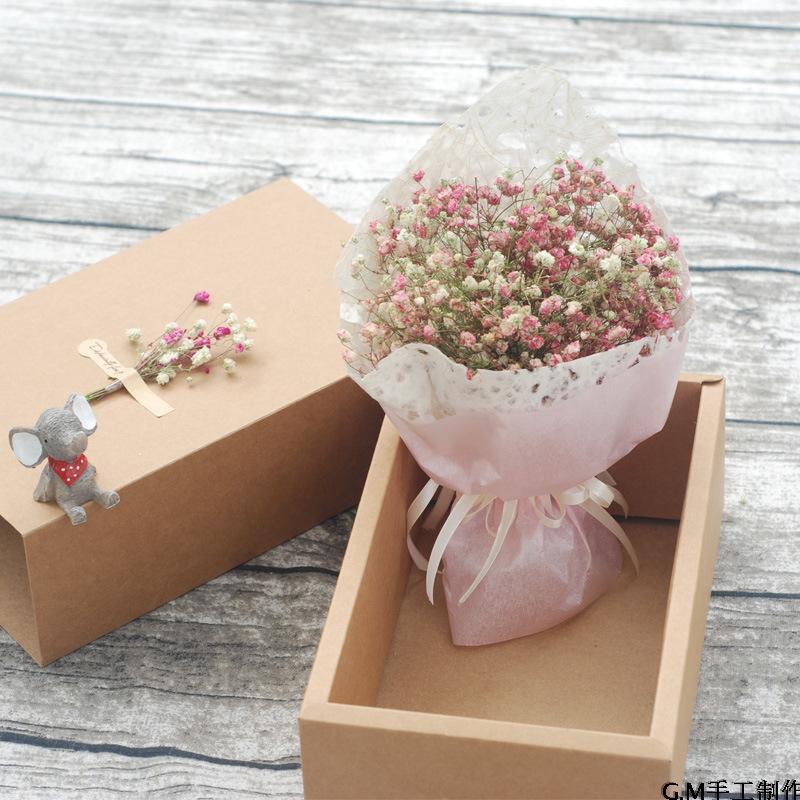 牛皮纸盒抽屉式收纳盒茶叶包装盒红糖黑糖白卡纸印刷盒子批发LOGO