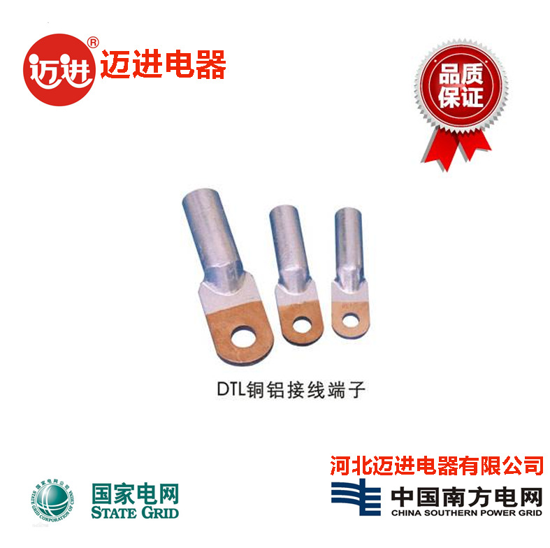 供应铜铝鼻子 DTL-1 铜铝接线端子 铜铝鼻子DTL