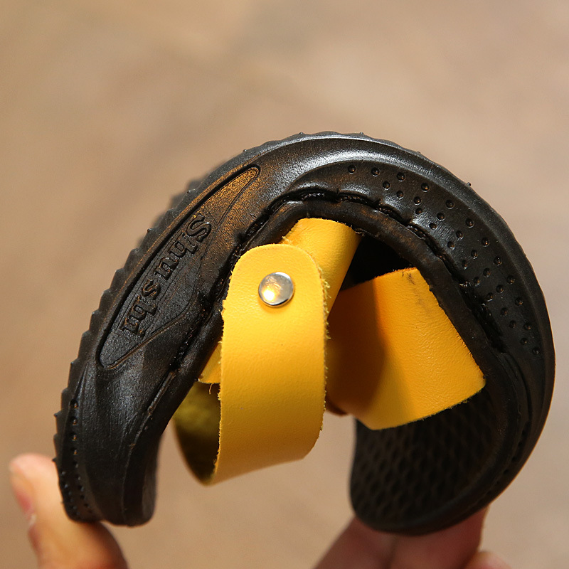 2018 New Summer Sandals Children's Shoes Boys Sandals Children's Shoes Girls Beach Shoes Korean Style Hollow Breathable