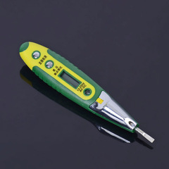 Jiutong tool electronic blue screen digital voltage tester anti-leakage one word maintenance test pen voltage tester