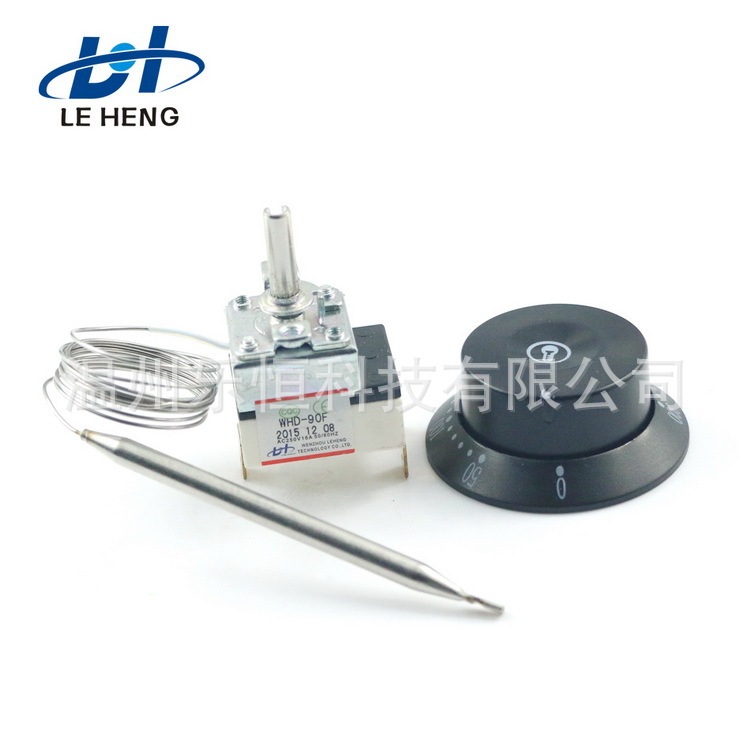 50-200度商用油炸锅可做关东煮鱼丸机 电热油炸锅温度调节开关器