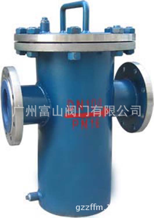 SRBA直通篮式过滤器 广州富山过滤器厂价直销，不锈钢过滤器