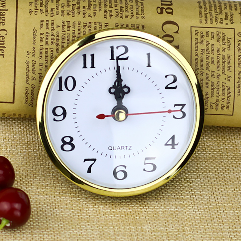 90mm镶嵌入式工艺礼品品时间钟胆表头温度湿度，其它规格咨询客服