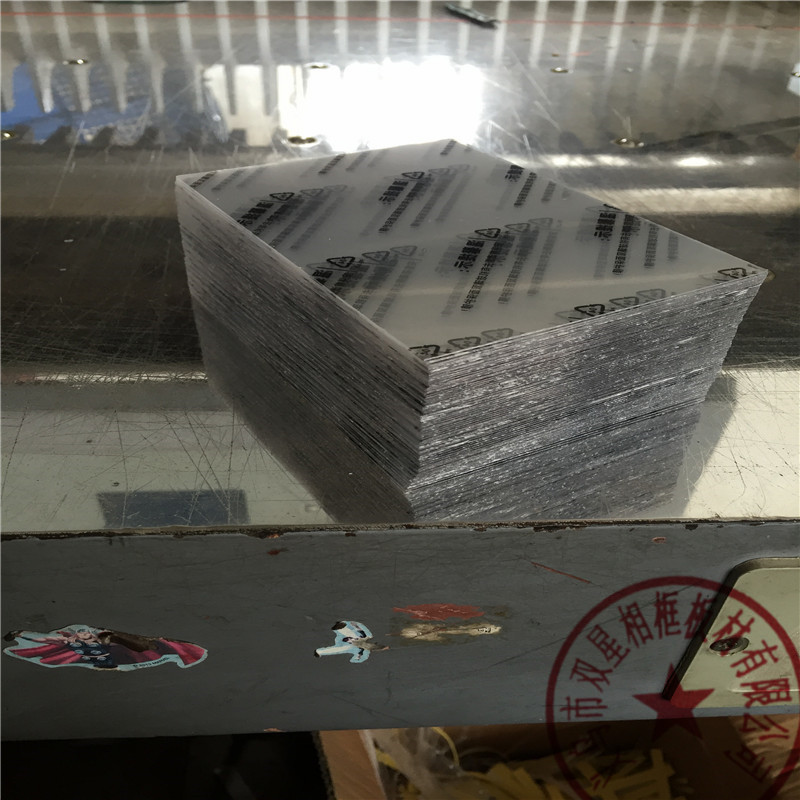 Suministre varios tablero PS de espesor Tablero de vidrio orgánico marco de fotos PS tablero transparente ventas directas de fábrica