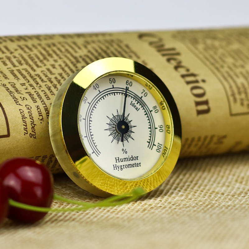 50mm雪茄盒乐器盒干燥箱湿度计表