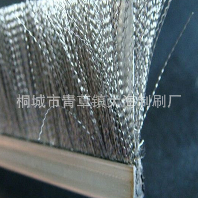 钢丝条刷铜丝条刷规格齐全（厂家一手货源）耐用机械专用