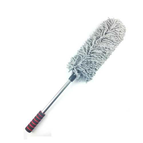 Car cleaning supplies, wax brush, dust removal wax handle, car wax mop cleaning brush, car round telescopic large wax brush