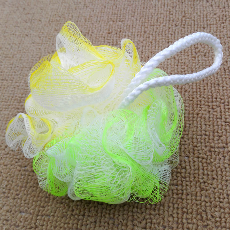 L25 0039 # Bola de baño de girasol de dos colores suministros químicos diarios Yiwu 2 yuanes