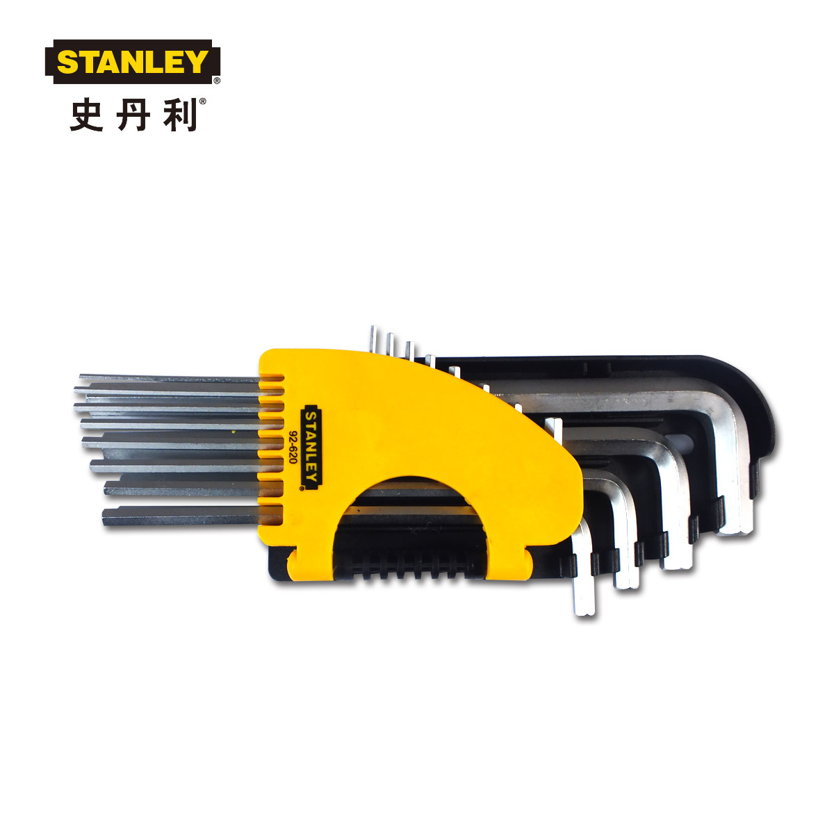 Stanley / 史丹利 12件套 英制 角内六角扳手套装92-620-23