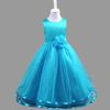 Summer colored dress for princess, European style, flowered, tutu skirt