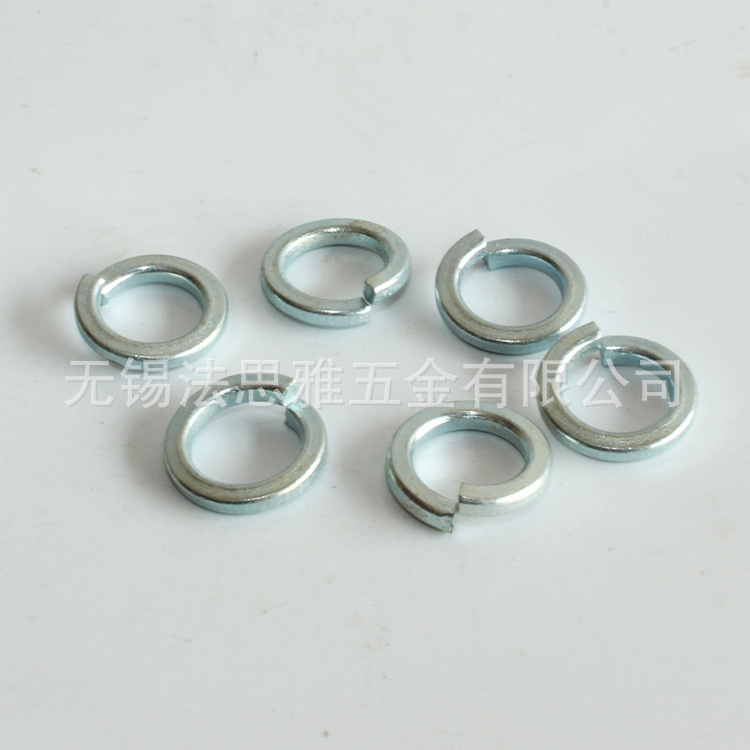 弹簧垫圈   GB93-76镀锌弹簧垫圈   断口垫圈  开口垫圈