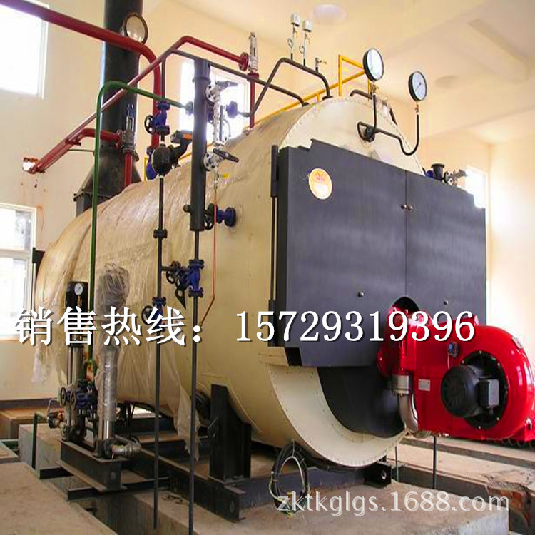 厂家批发 泉州WNS1 2 4 6吨燃油燃气蒸汽锅炉销售 莆田锅炉价格