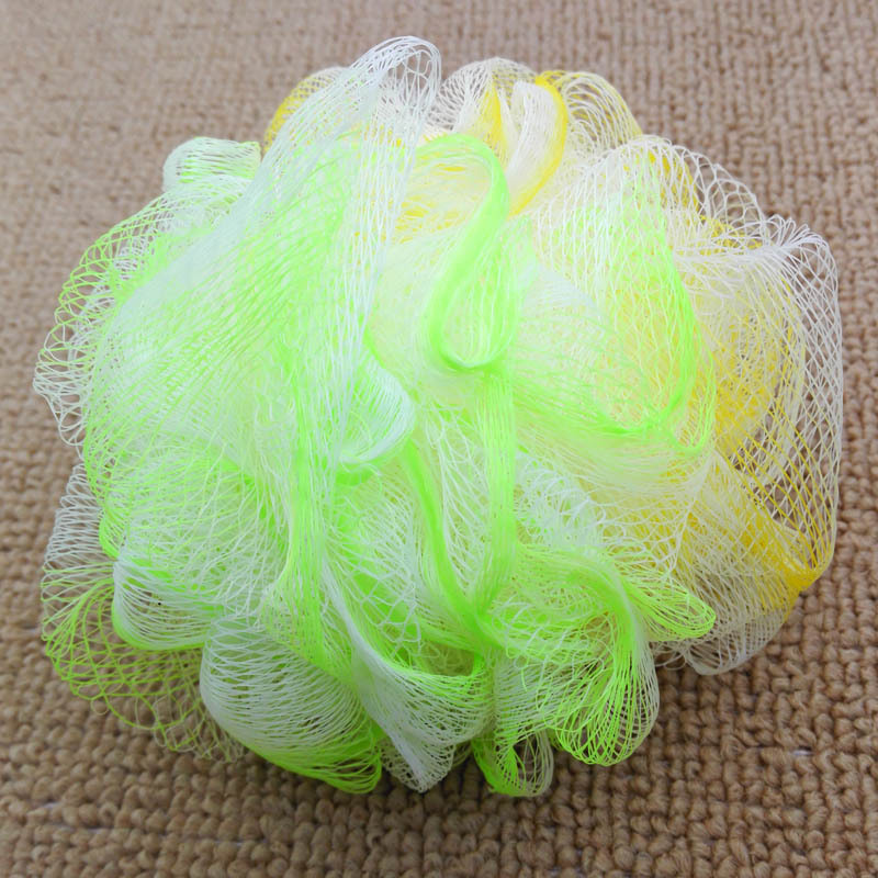 L25 0039 # Bola de baño de girasol de dos colores suministros químicos diarios Yiwu 2 yuanes