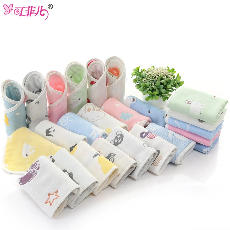 Gauze cotton scarf, children's eating bib, towel, baby hygiene product, wet wipes for kindergarten, wholesale