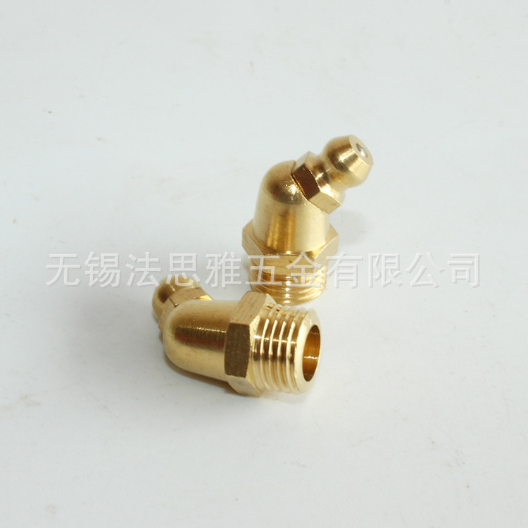 国标   黄油嘴   国标铜    油嘴    油枪嘴 度90度弯头   直油