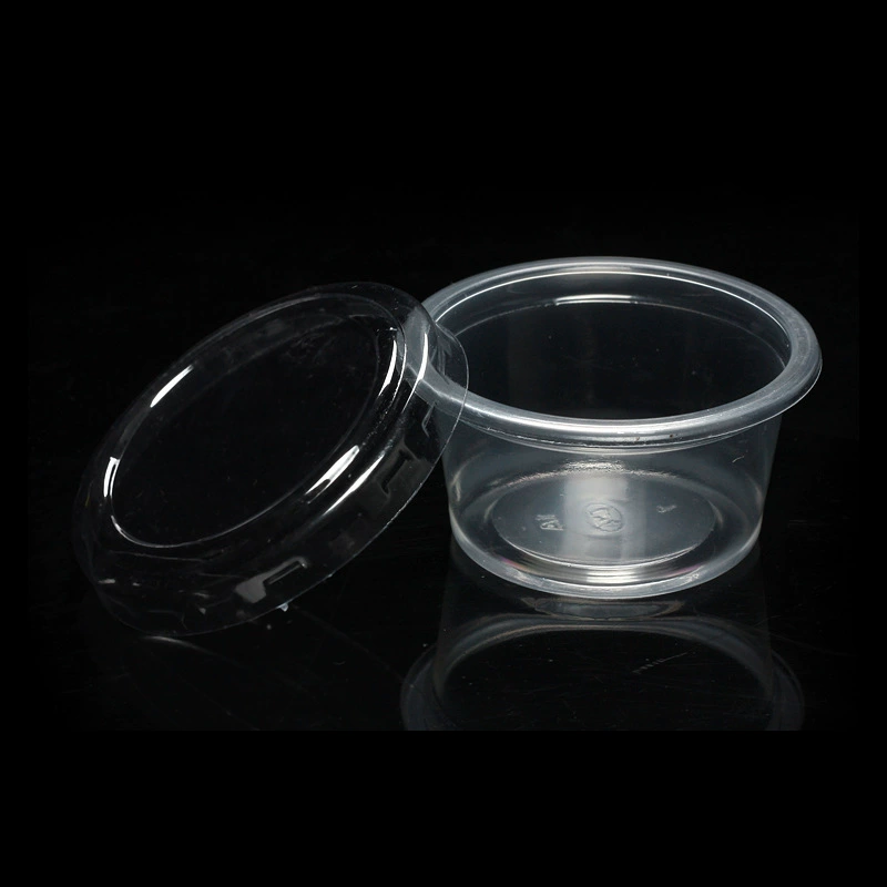 喇叭花 1 An 30ml disposable jelly cup plastic, try to drink cup sauce vinegar box with 100 pieces/piece