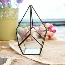 园艺 DIY 玻璃花房 艺术盆景花器 多肉花盆 苔藓微景观器皿 摆件