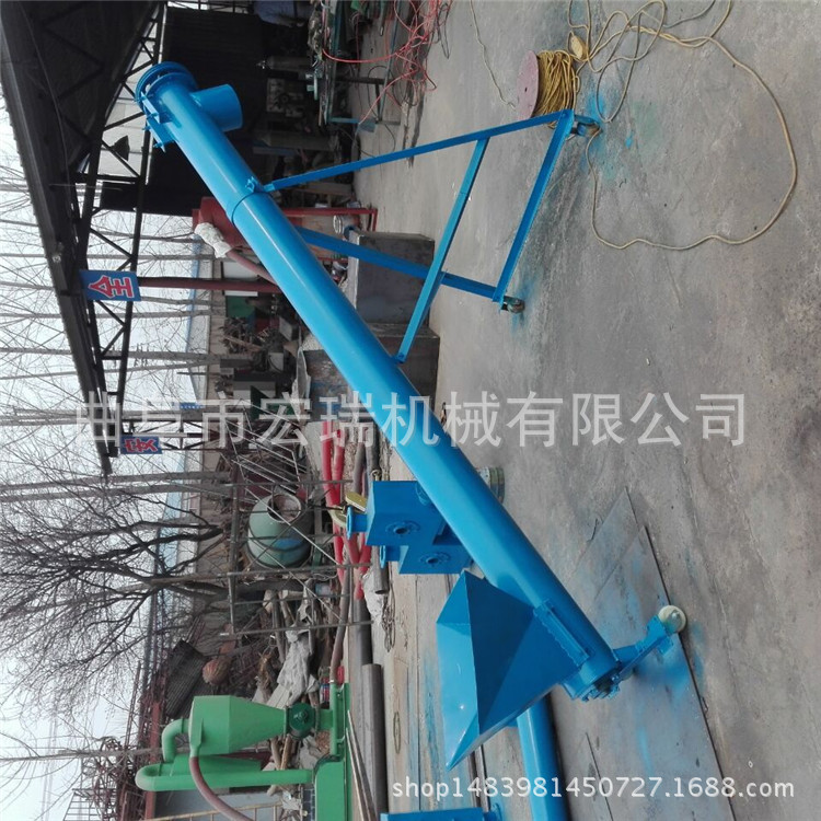 玉米蛟龙螺旋机 沙石上料机 水泥罐螺旋输送机价格 河南输送机9是