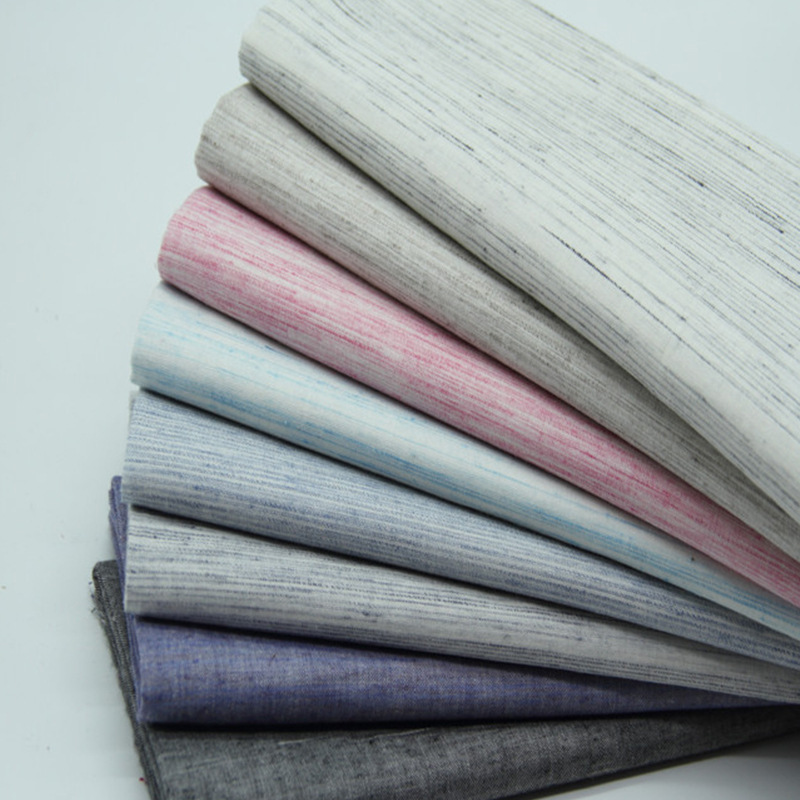 厂家直供 全棉段染青年布 纯色工装制服衬衫面料 鞋帽箱包里布料
