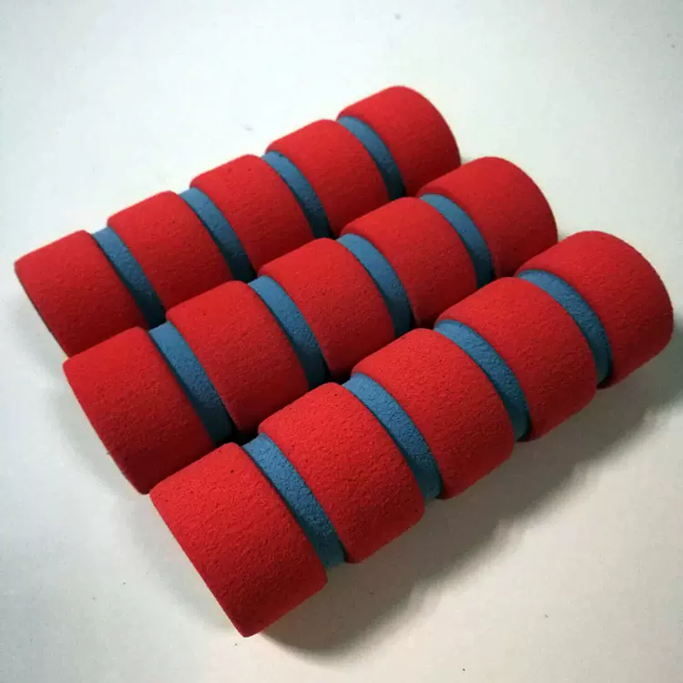 厂家直销NBR橡塑手把套 内径20mm双色发泡海绵管 防滑耐磨