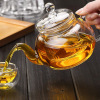 Flavored tea, teapot, glossy cigarette holder, hot and cold herbal tea, 600 ml