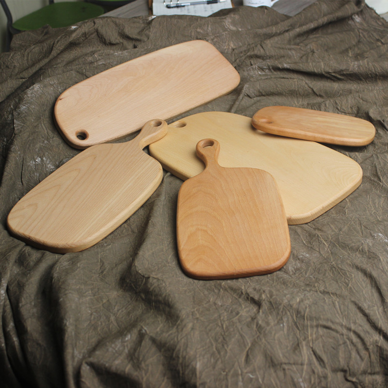 Tablero de pan Tabla de cortar de haya tabla de cortar madera maciza fruta sushi tabla de cortar de madera restaurante hogar tabla de cortar de madera tabla de cortar