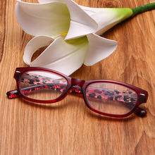 潮流时尚新款年轻态PC全框眼镜高清树脂眼睛弹簧脚 8066大框