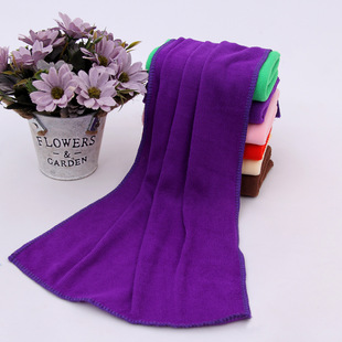 Microfiber towel 30*60 dry hair towel car wash towel car towel disposable fiber towel