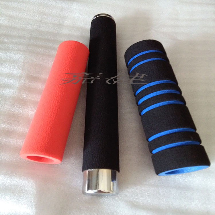 热销橡塑NBR海绵套管 钢管发泡泡绵手把套 健身器材橡胶手柄护套