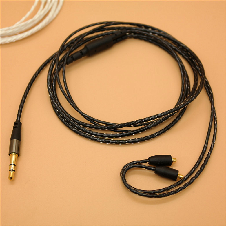 Plug-In Headphone Cable Suitable for Shure Se215/315/535/846/Ue900 Twisted DIY Audio Cable