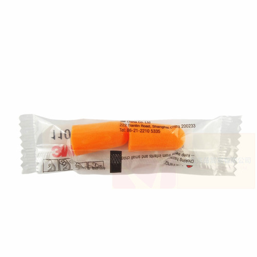 3M1100 yellow foam disposable sound insulation and noise reduction hearing protection bullet earplugs for sleep work
