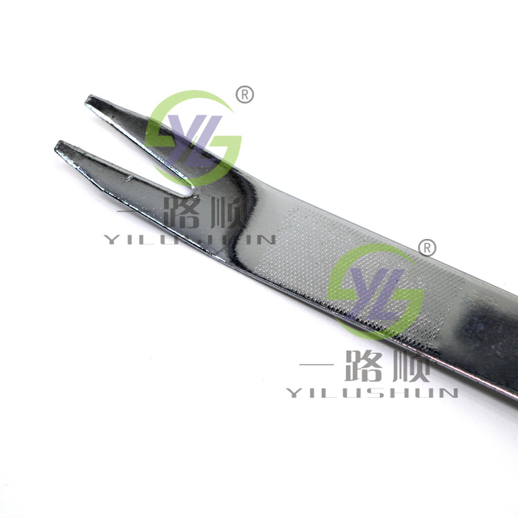 Herramienta de desmontaje de audio del coche de acero inoxidable panel de la puerta del coche desmontaje hebilla de goma palanca puerta destornillador de uñas