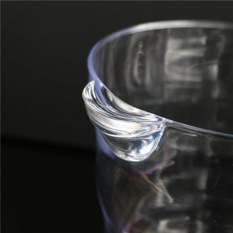 Barril de champán acrílico barril de vino cubo de hielo barril de vino binaural KTV bar barril de cerveza redonda