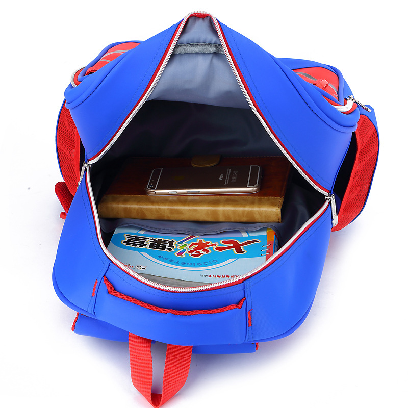 Mochila escolar con ruedas de Spider-Man para niños de 6 a 12 años, Tractor de 2 a 5a generación, descuento extraíble