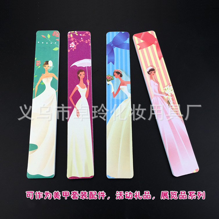 EVA lima de uñas belleza lima de uñas boda serie archivo traje de uñas tira de arena se puede utilizar como regalos