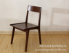 Scandinavian coffee highchair from natural wood for leisure