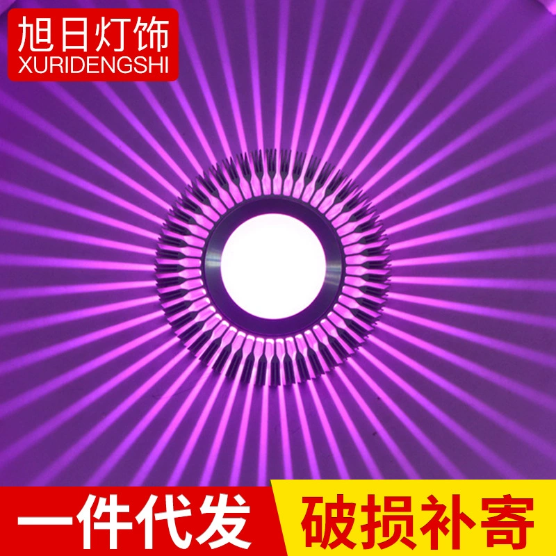 Современная минималистичная LED-настенная лампа, солнечный элемент для коридора, гостиной, спальни
