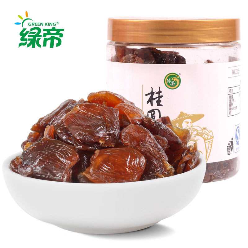 绿帝无核桂圆肉特产桂圆干龙眼肉干货 新货罐装 250g
