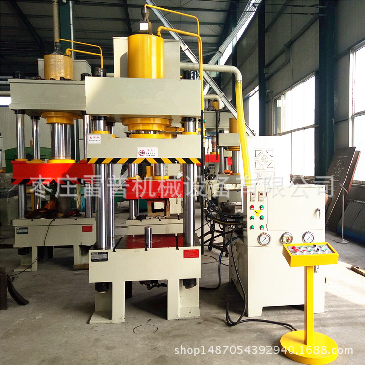 200吨小型四柱液压机带顶出缸、32系列四柱单动薄板拉伸油压机